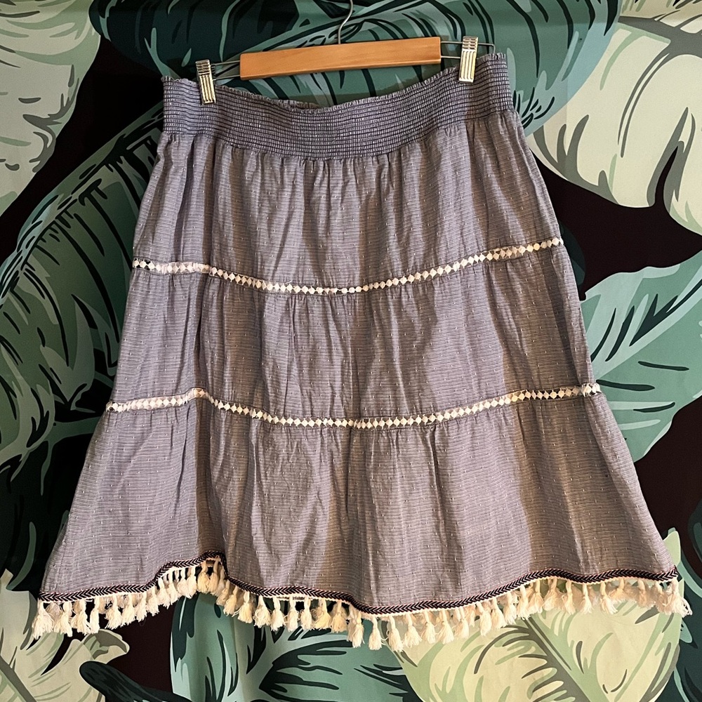Boho tassel skirt